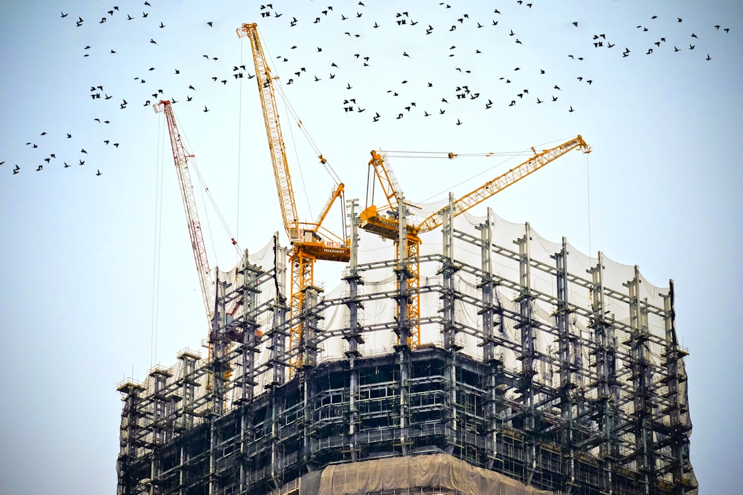 Photo Image: Construction Site Nouns: Trowel, Cement